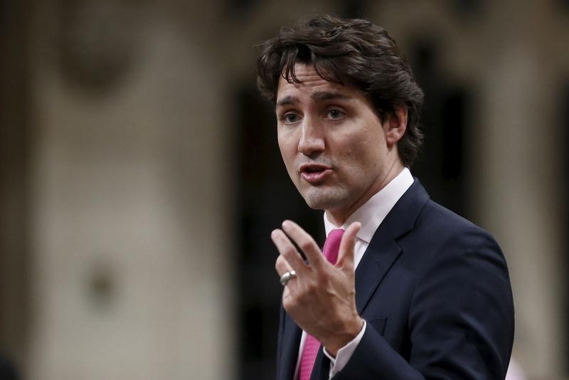 &copy; Reuters.  Threat against Canada&#39;s Trudeau &#39;upsetting&#39; and &#39;troubling&#39;, say rivals