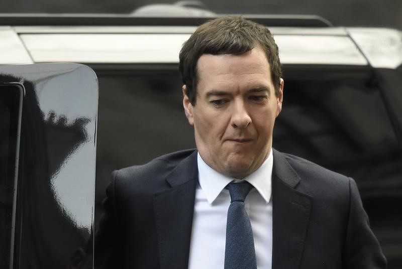 &copy; Reuters.  George Osborne, Architect of U.K. Austerity, Says New Cuts Needed Post-Crisis