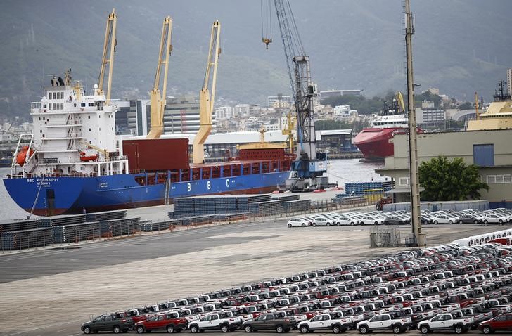 &copy; Reuters.  Brasil exporta 46,2% mais à UE, diz Icomex da FGV; vendas à China sobem 14,1%