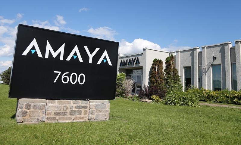 &copy; Reuters.  UPDATE 4-William Hill, Amaya drop short-lived gambling merger talks