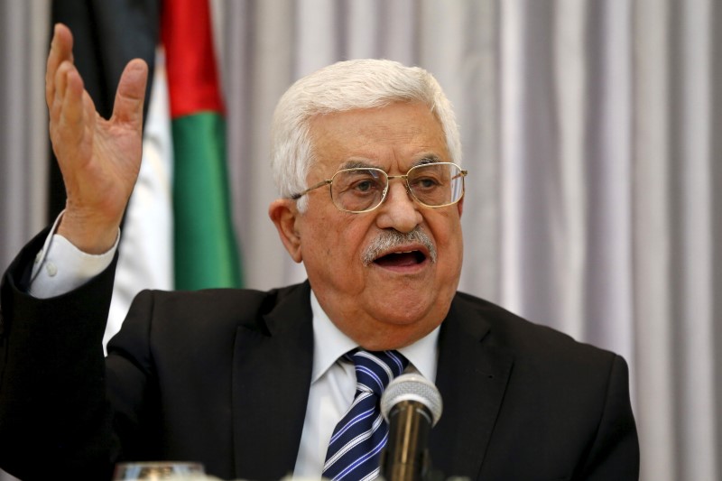 &copy; Reuters.  Barış çabaları ancak uluslararası arabuluculukla yeniden başlayabilir-Filistin lideri Abbas 
