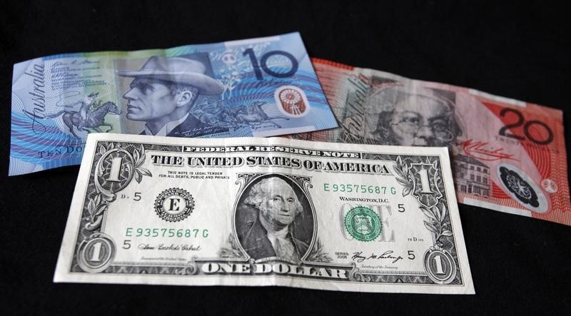 Forex - Aussie pointed higher in Asia ahead of NAB, China money
