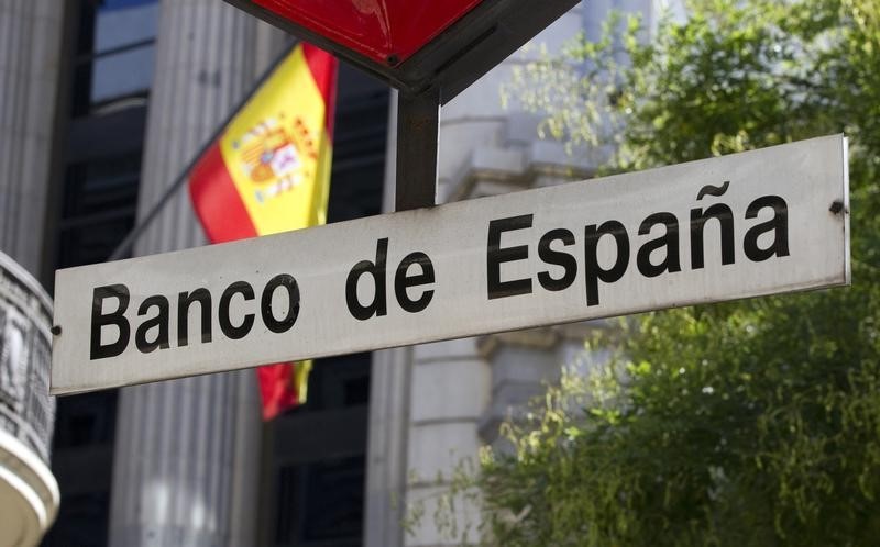 &copy; Reuters.  Bank of Spain sees no risk of recession in Europe, Spain