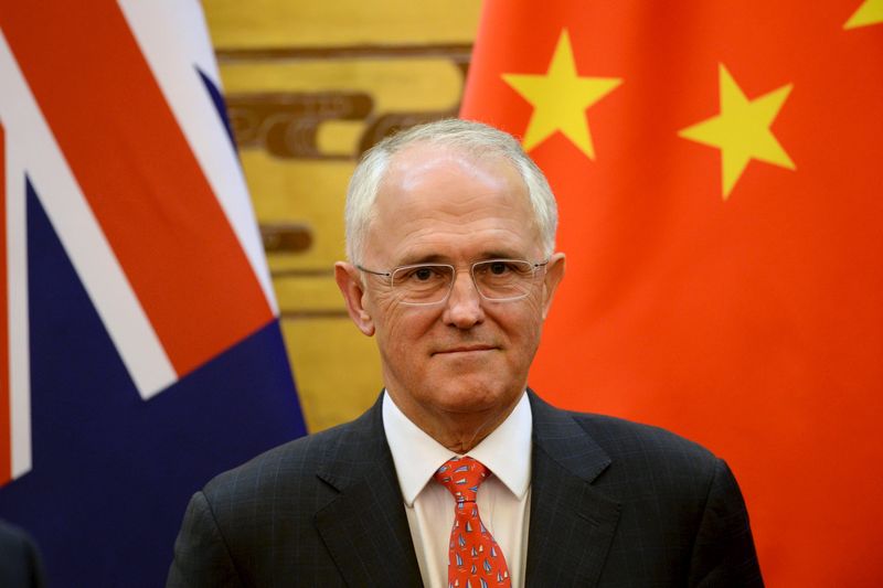 &copy; Reuters.  Australian gov't rushing through foreign interference laws ahead of elections