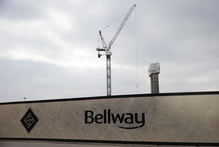 Bellway swings to £42 mln net cash on higher completions, revenue
