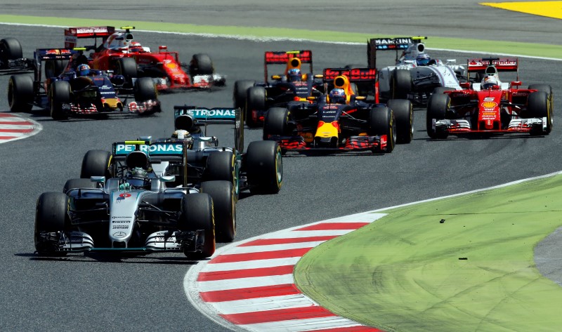 &copy; Reuters.  Motor racing-Mercedes look more dominant than ever