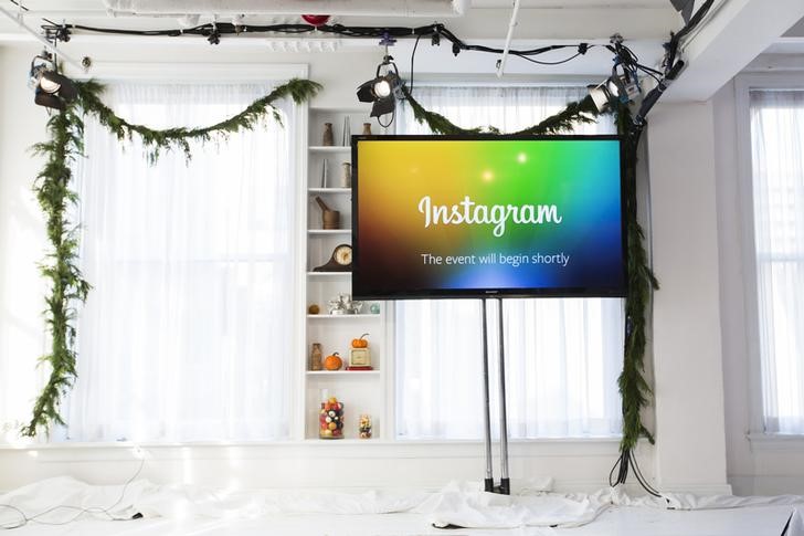 &copy; Reuters.  Instagram gana peso en la estrategia en redes de las marcas de gran consumo