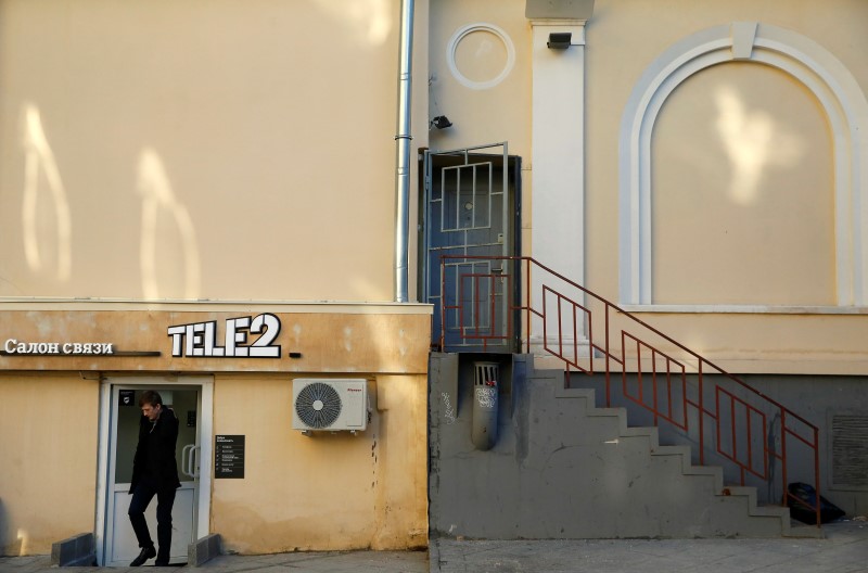 &copy; Reuters.  Tele2 и РЖД разрабатывают проект оказания услуг интернета и телевидения для пассажиров "Сапсана" и "Ласточки"