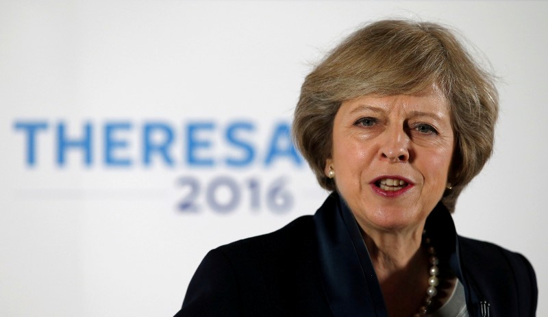 &copy; Reuters.  İngiltere Başbakanı May Brexit faturasını 20 milyar sterlin artırmaya  hazırlanıyor-Gazete 