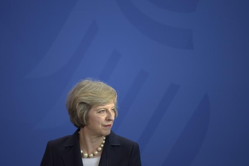 &copy; Reuters.  UK will be able to sign trade deals during Brexit transition -May's spokesman