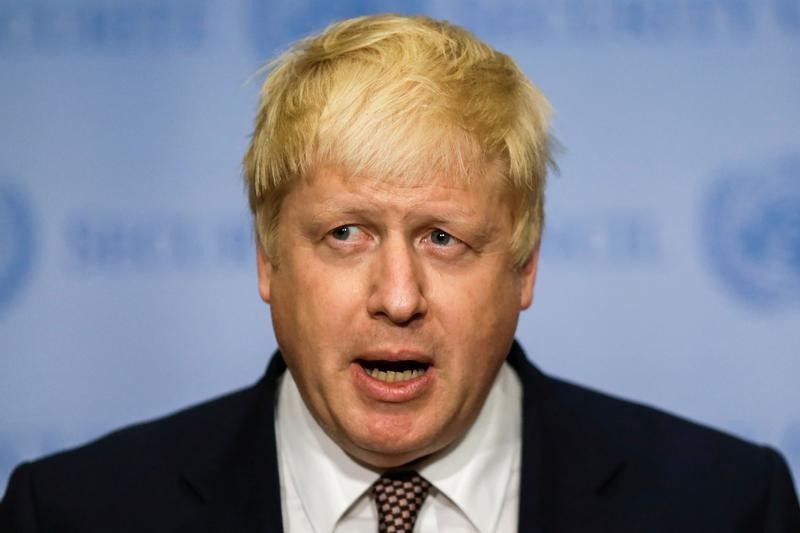 &copy; Reuters.  Boris Johnson: I am like a lightsabre-wielding Jedi Knight
