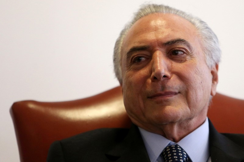 &copy; Reuters.  Temer reúne equipe econômica e líderes parlamentares em São Paulo