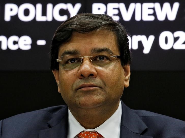 &copy; Reuters.  Presidente do banco central da Índia, Urjit Patel, renuncia e agita mercados