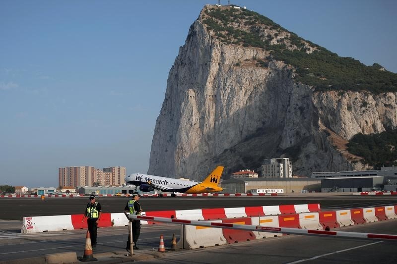 &copy; Reuters.  Gibraltar moves ahead with world's first initial coin offering rules