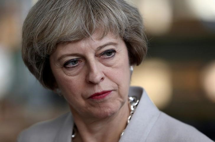&copy; Reuters.  La Premier britannica Theresa May