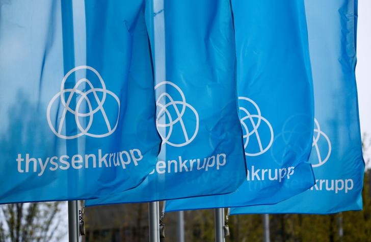 &copy; Reuters.  Thyssenkrupp's home state in favour of Tata Steel tie-up