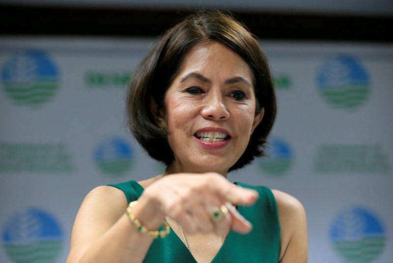 &copy; Reuters.  Philippine environment minister blasts cabinet colleague over mine closure delays