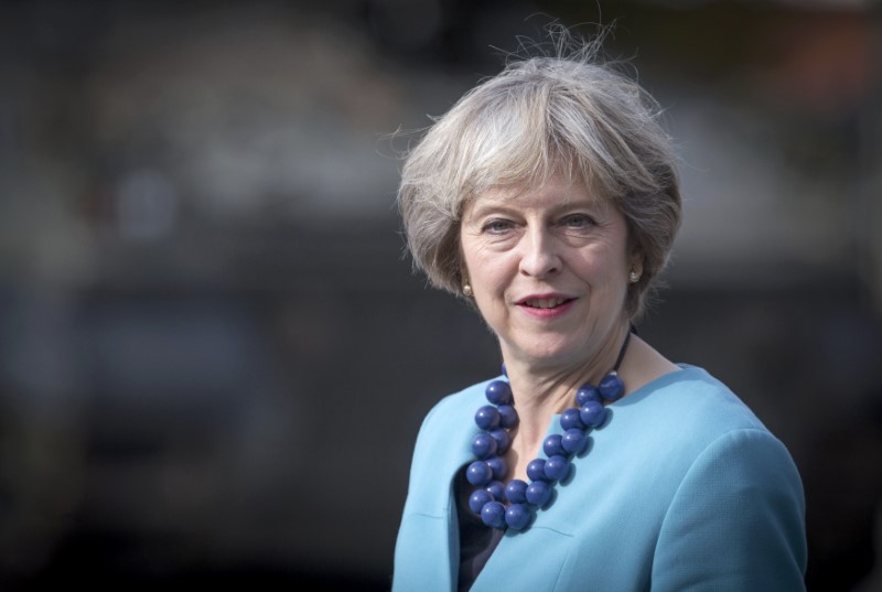 &copy; Reuters.  PM britânica quer futuro relacionamento aduaneiro com UE até fim 2020