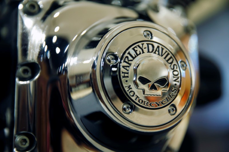 &copy; Reuters.  Harley-Davidson cuts 2017 shipments forecast