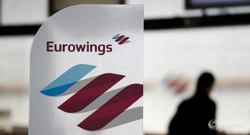 &copy; Reuters.  Lufthansa's Eurowings says Air Berlin plane transfer almost done