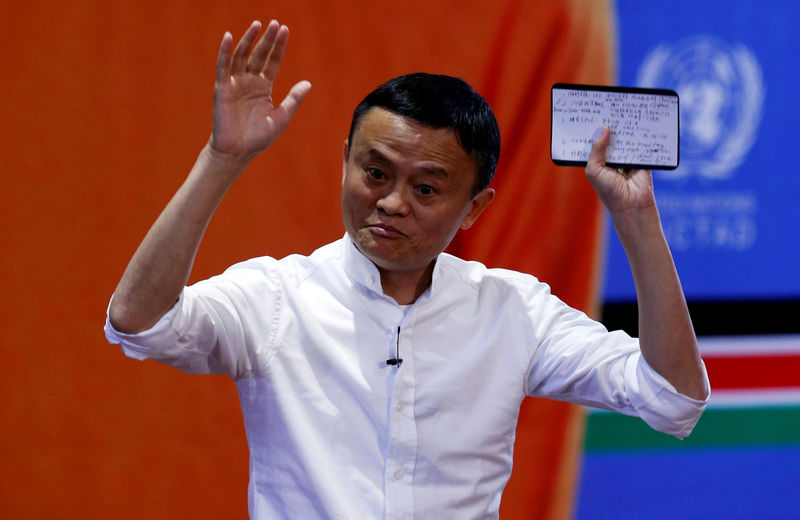 Alibaba hits new two-week high on news of Jack Ma's return to China