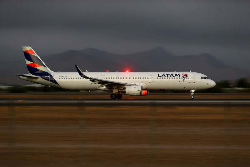 &copy; Reuters.  Latam: aérea avança na busca por outros tipos de aviões diante de chance remota de operar 737