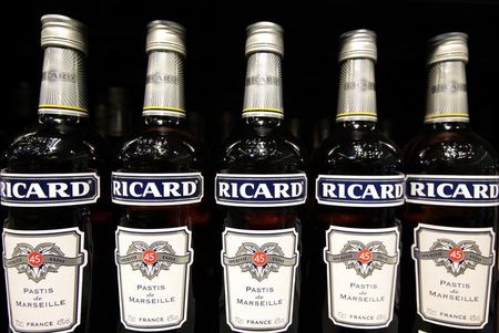 Pernod Ricard sales fall 7.6% in Q1 as U.S., China, India drive weak start