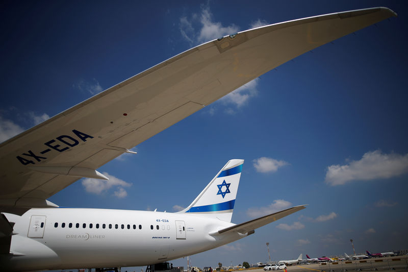 &copy; Reuters.  UPDATE 1-Israel's El Al Airlines to start flights to Silicon Valley