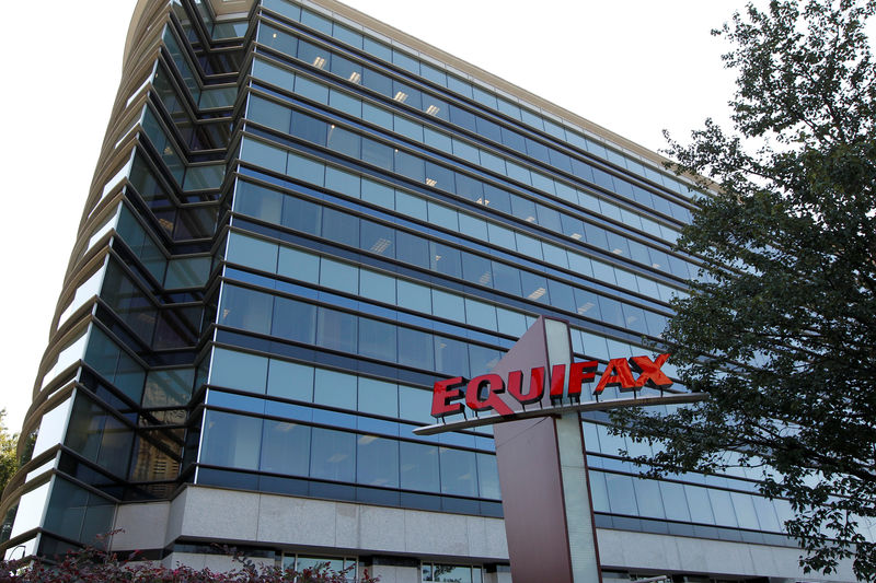 &copy; Reuters.  Equifax (EFX) drops after cutting full-year forecast on weak mortgage activity