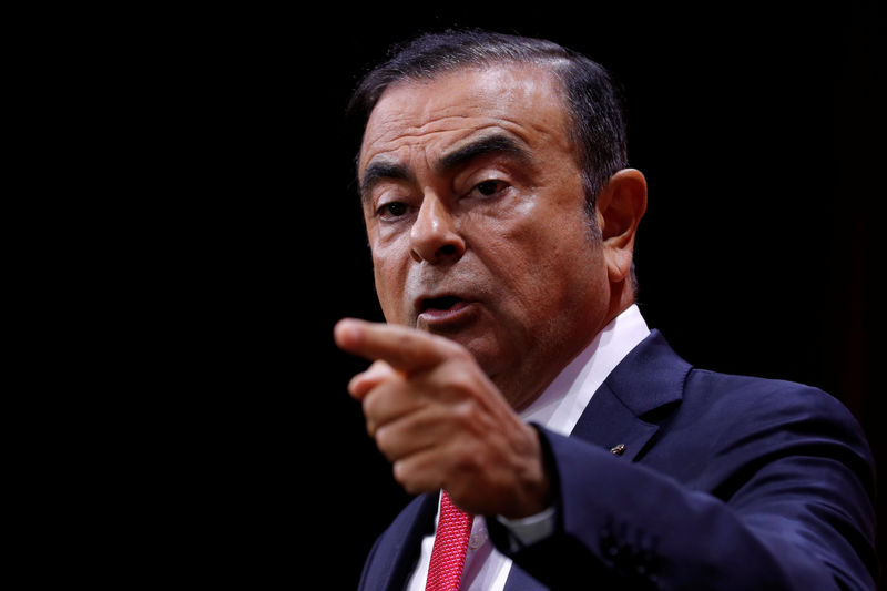 &copy; Reuters.  Wife of ex-Nissan boss Ghosn appeals to French government for help