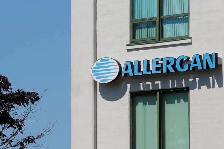 &copy; Reuters.  Botox-maker Allergan's revenue drops 3 percent