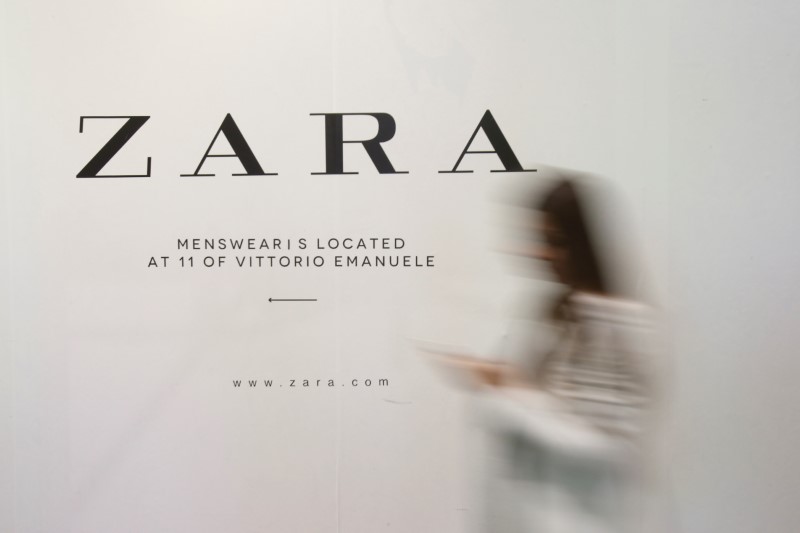 &copy; Reuters.  全球最大快时尚零售商Zara母公司王者归来 销售额全线强劲增长
