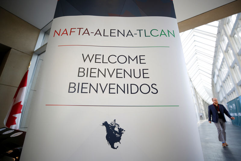 &copy; Reuters.  NAFTA talks see draft text on labor