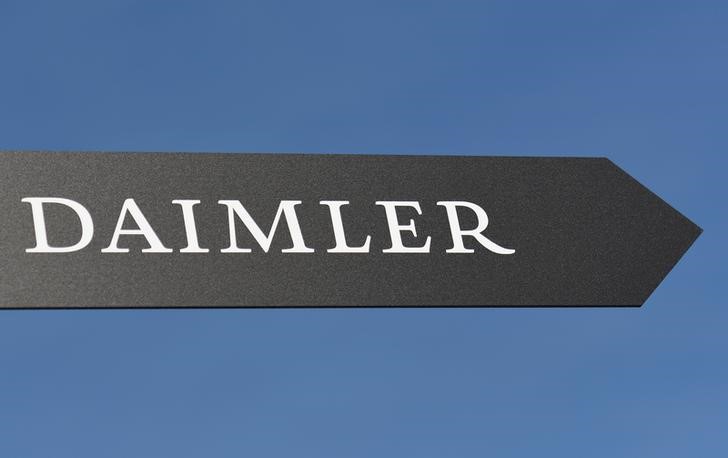 &copy; Reuters.  卡车巨头Daimler：若无供应链问题 产量可能比现在多五倍