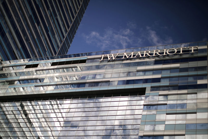 &copy; Reuters.  Marriot (MAR) delivers mixed Q1 results, hikes profit outlook; shares down