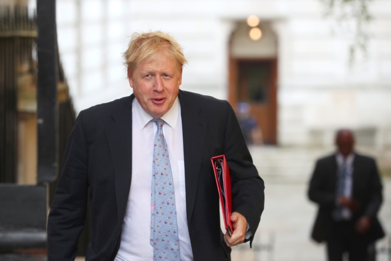 &copy; Reuters.  Boris Johnson Plans a Virtual Meeting of G-7 Leaders Next Month