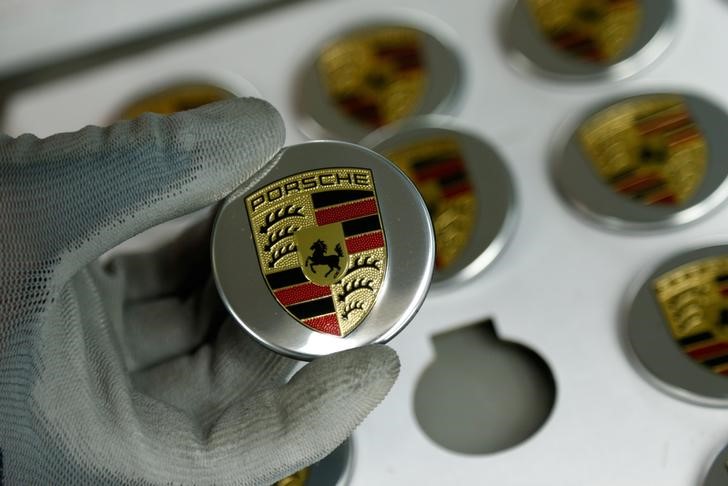 Porsche AG Shares Debut on Frankfurt Boerse