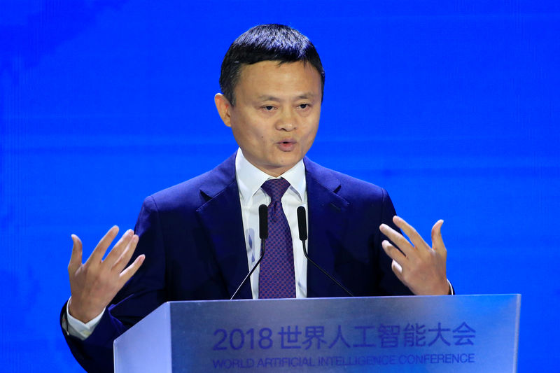 &copy; Reuters.  Na China, bilionário Jack Ma pretende ceder o controle do Ant Group