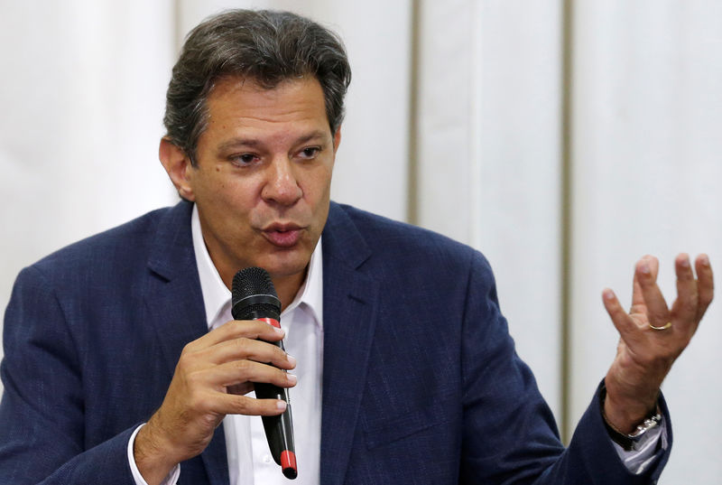 &copy; Reuters.  Haddad: Secretário Marcos Pinto ainda vai designar quem cuidará de apostas esportivas