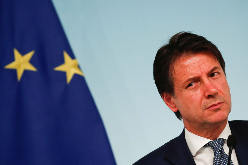 &copy; Reuters.  Conte Rules Out ‘Plan B’ for Italy’s Budget
