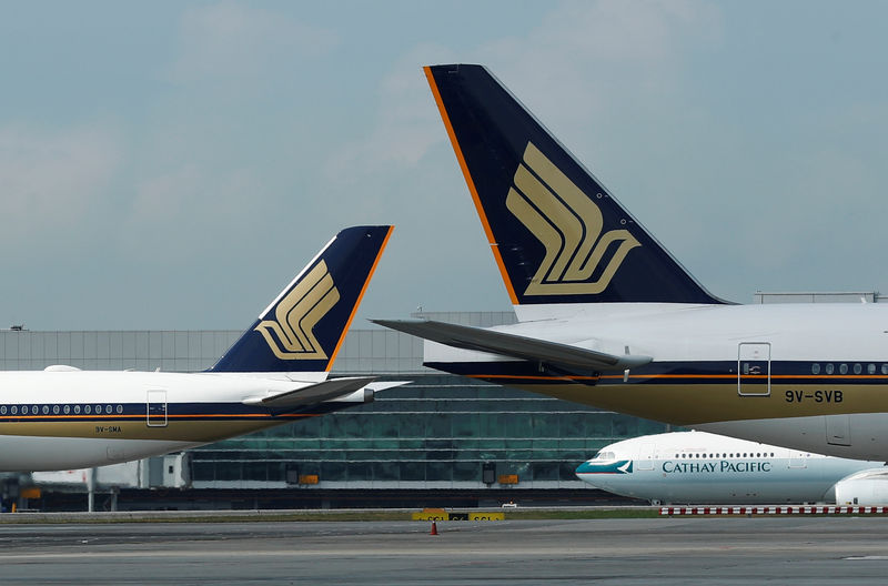&copy; Reuters.  VIRUS-TICKER-Singapore Airlines verhängt Einstellungstopp