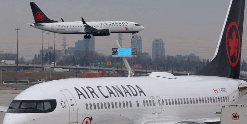 &copy; Reuters.  Air Canada files challenge over Onex&#39;s C$3.5 bln buyout of rival WestJet