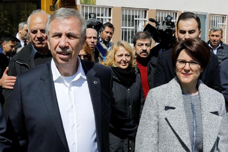 &copy; Reuters Başkan Yavaş: ''Ankara'yı birlikte yönetmeye devam edeceğiz''