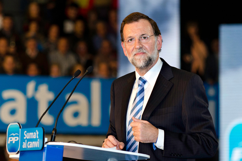 Mariano Rajoy, Presidente del Gobierno español