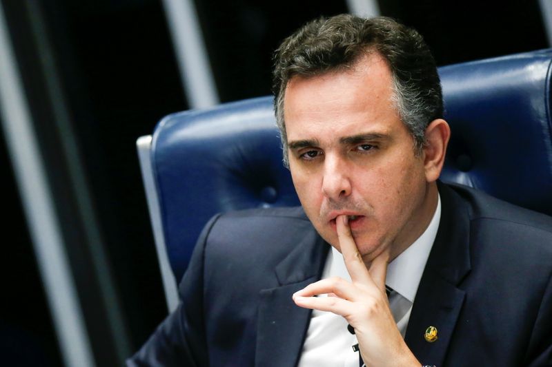 &copy; Reuters Pacheco: Não há nenhum tipo, nem mínimo, de crise entre o Senado e o governo