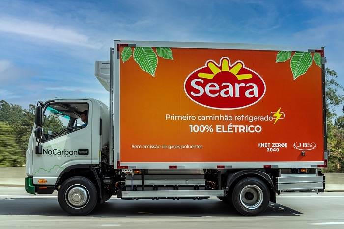 &copy; Seara Seara amplia frota de caminhões 100% elétricos refrigerados