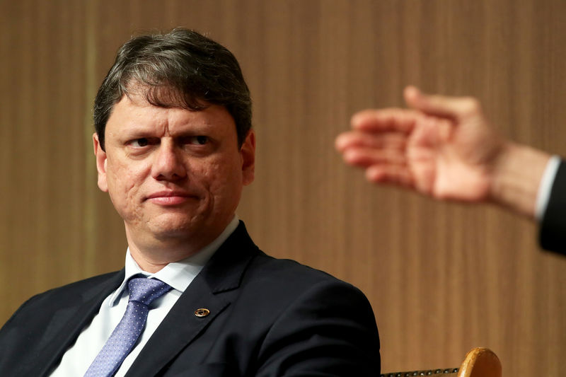&copy; Reuters Tarcísio de Freitas inicia primeira transição do governo de São Paulo em 28 anos