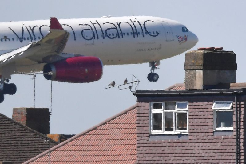 &copy; Reuters Virgin wants government backing after sustainable transatlantic flight