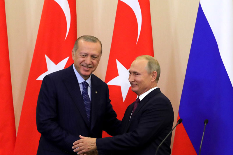 Erdogan και Putin εγκαινίασαν τον αγωγό TurkStream 