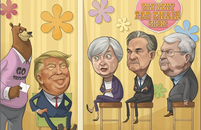 Nuestro cómic: Suspense en la recta final de la carrera a la presidencia de la Fed